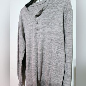 Men's Sonoma Size Large Grey Thermal